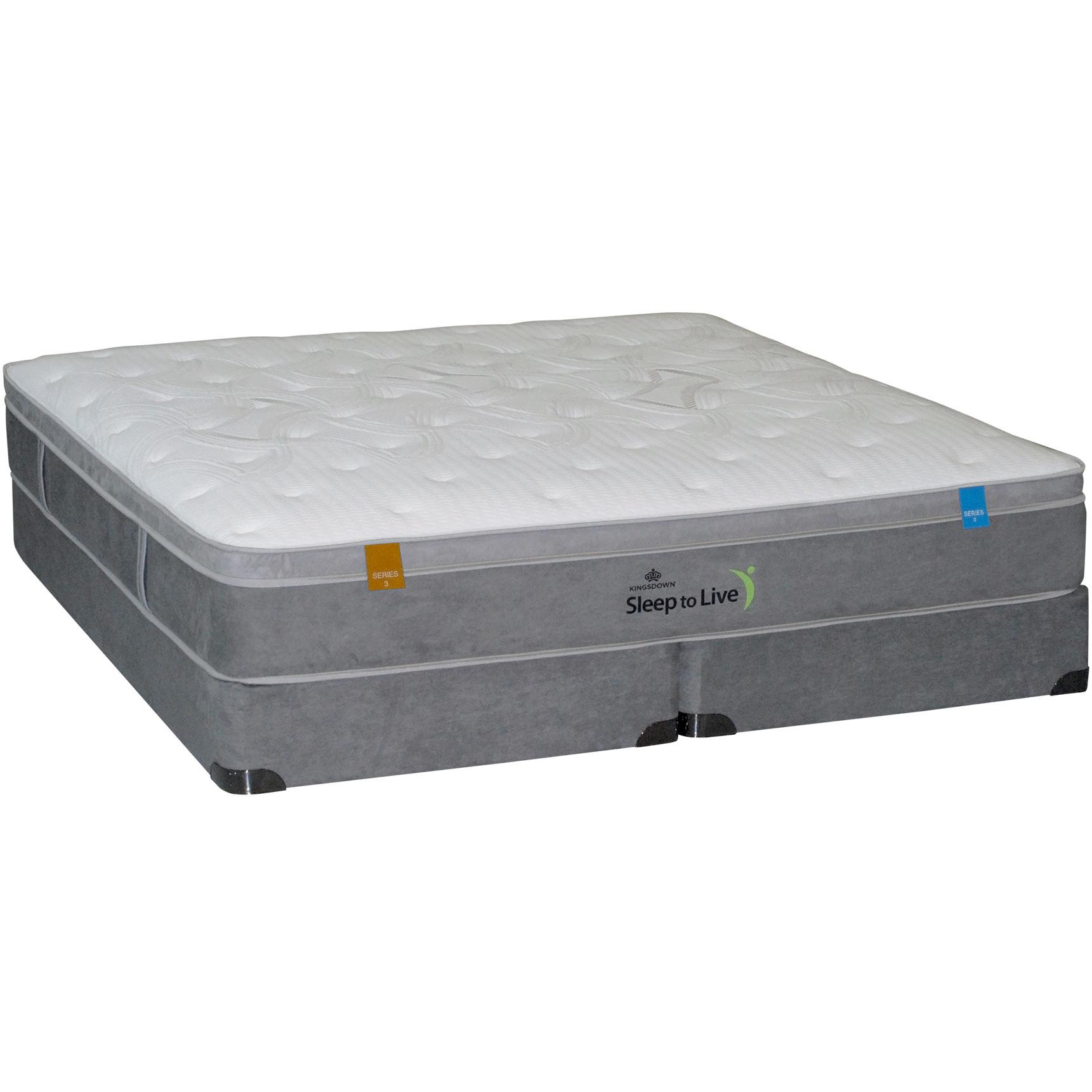 Kingsdown Series 3 FoamQ Queen Foam Mattress Carolina Direct Mattress